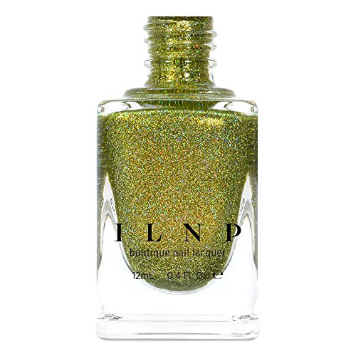 ILNP Avalon - Chic Chartreuse Holographic Nail Polish | Long-Lasting Vegan Nail Lacquer | Perfect for Parties, Weddings & Special Occasions