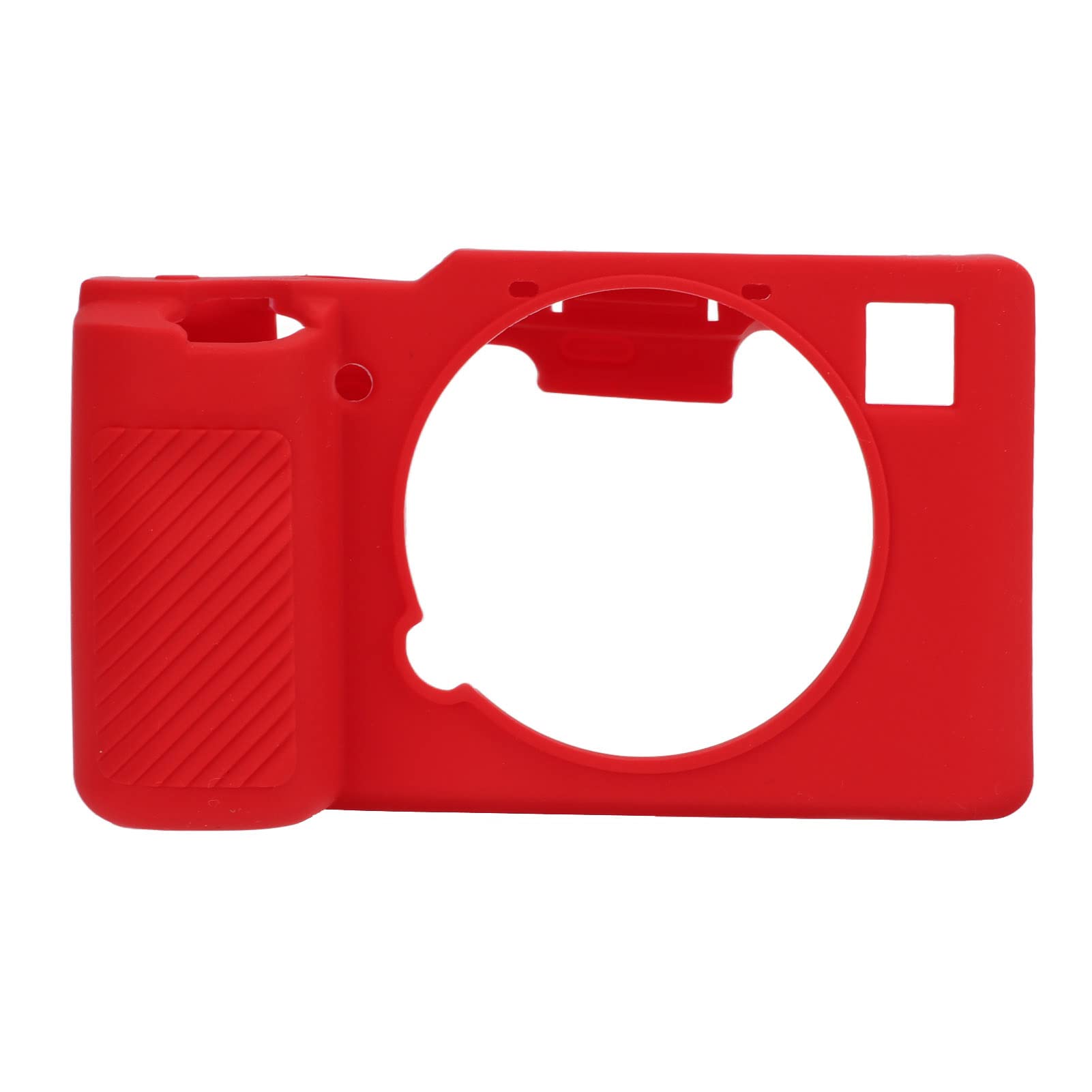 Shanrya Soft Silicone Skin Cover for Sony A7C Camera - Anti-Scratch, Dustproof, Stretchable Protection (Red) | Perfect for Travel, Outdoor Photography & Everyday Use
