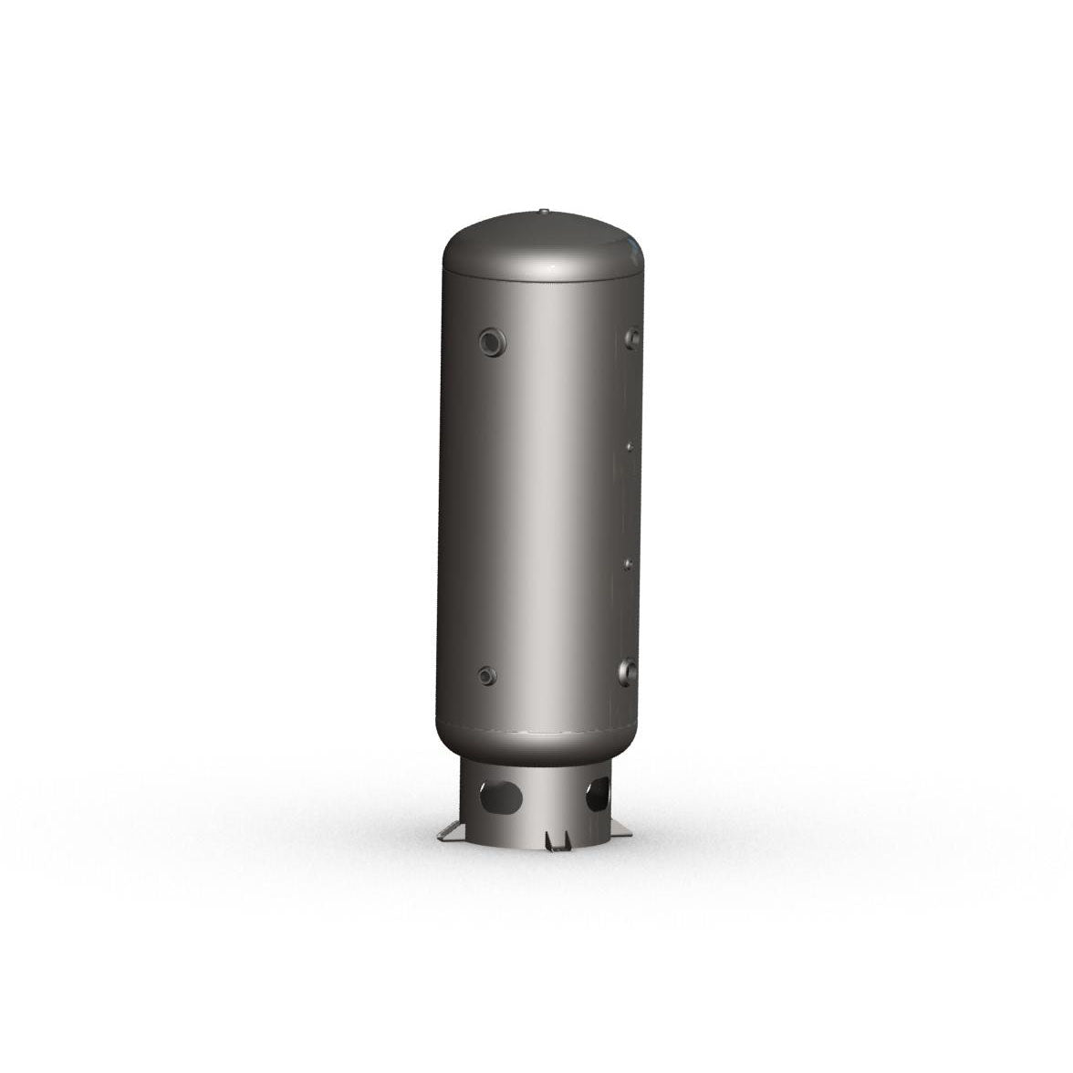 1060 Gallon Vertical Air Receiver Tank - 1060ARV165 - Industrial Air Compressor Storage Tank for Workshops, Factories & Garages
