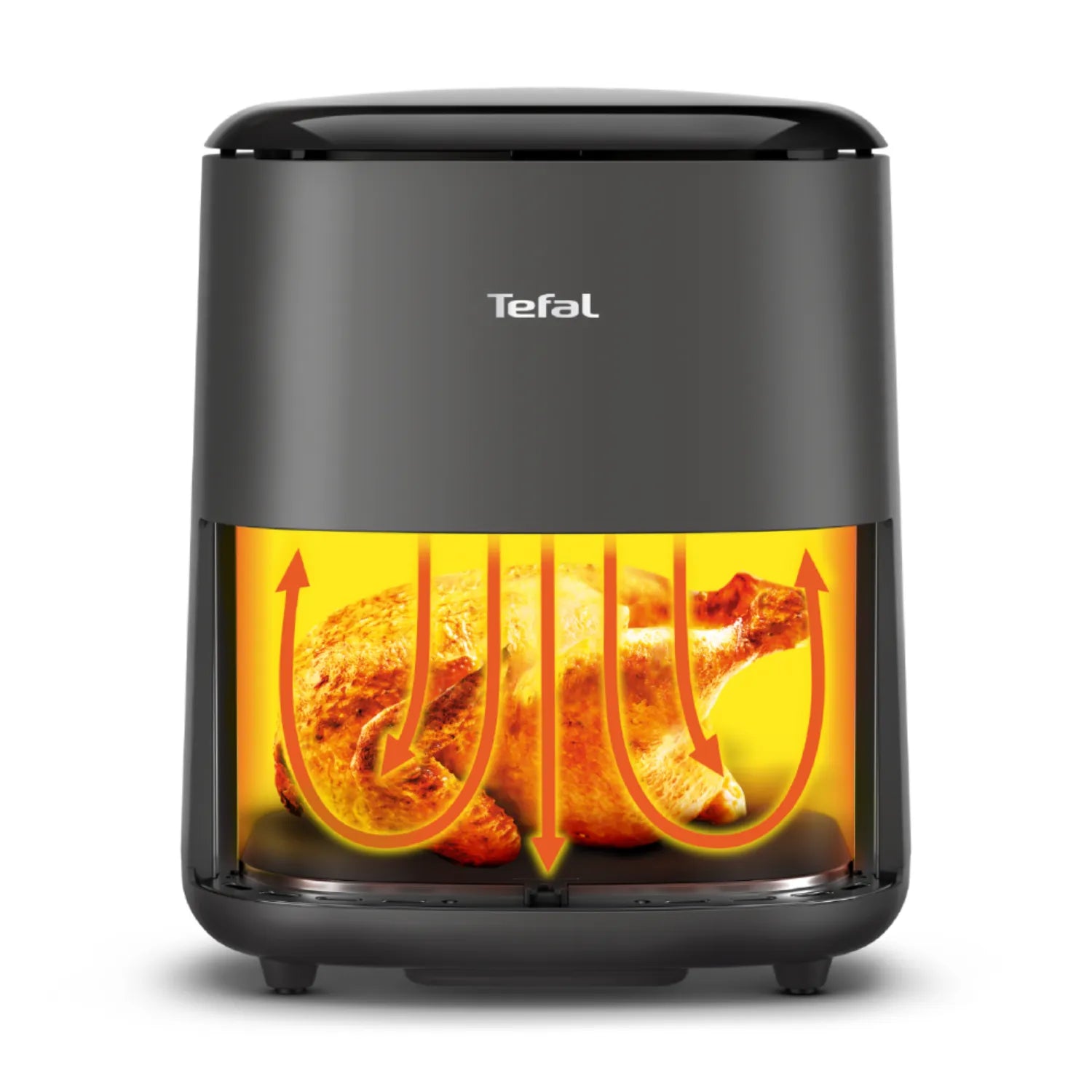 Tefal Easy Fry Max 5L Air Fryer EY245H - Healthy Oil-Free Cooking, Large Capacity, Digital Touchscreen - Perfect for Family Meals, Snacks & Quick Dinners