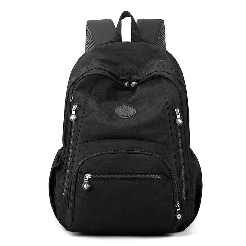 High Capacity Waterproof Travel Backpack for Women - Durable Carry On Hiking Backpack with USB Charging Port - Perfect for Camping, Air Travel & Outdoor Adventures