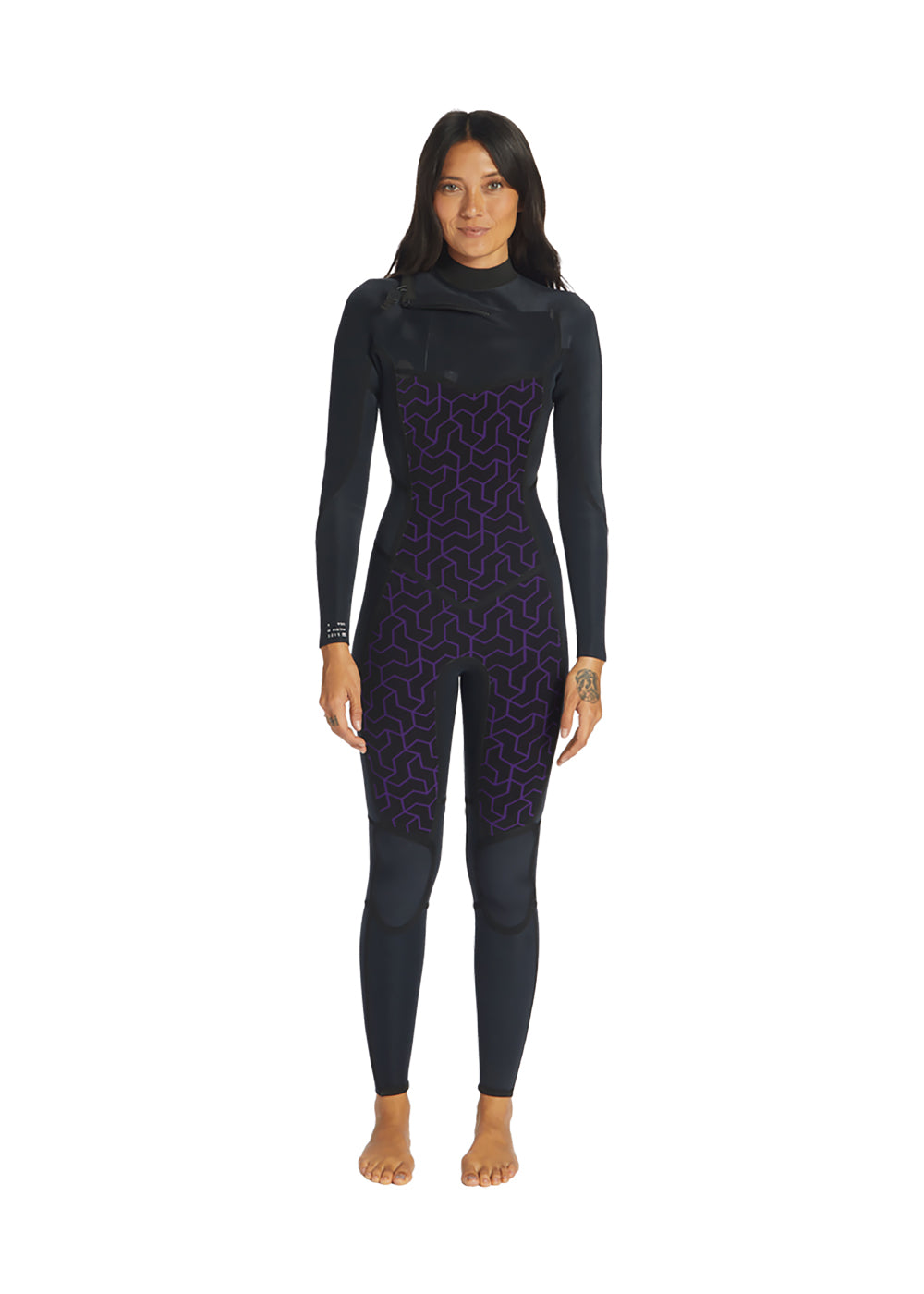 Billabong Girls Synergy 4/3mm CZ GBS Steamer Wetsuit for Surfing, Diving & Water Sports - Youth Full Body Neoprene Swimsuit with Thermal Protection