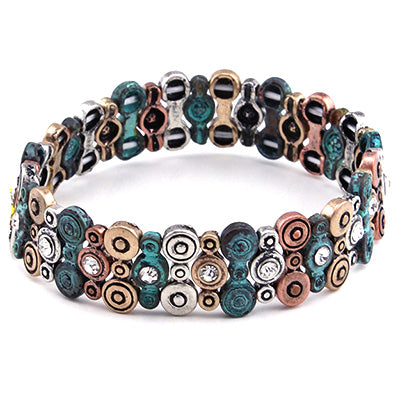 Elegant Crystal Studded Bracelet for Women - Stylish & Sparkling Jewelry Gift for Parties, Weddings & Everyday Wear