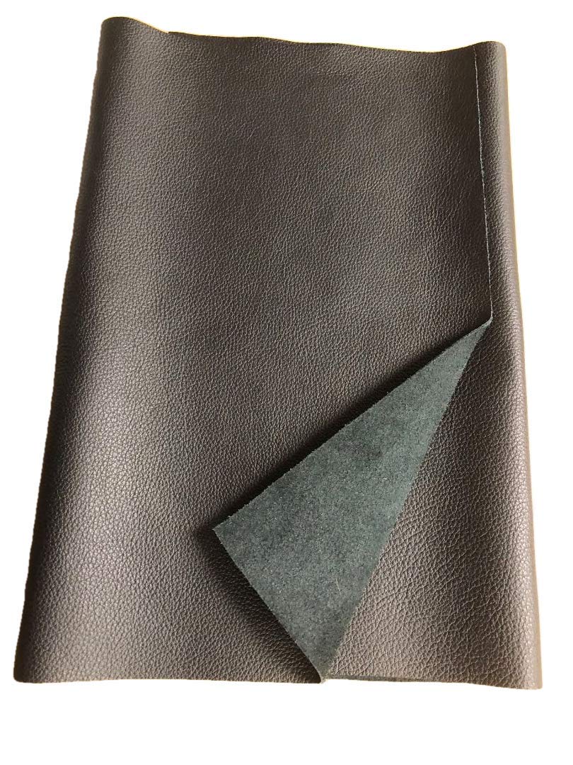 Premium REED Leather HIDES - 100 Sq Ft Black Cowhide Skins for Upholstery, DIY Crafts & Furniture Making | Perfect for Sofa Repair, Car Seats & Home Decor Projects