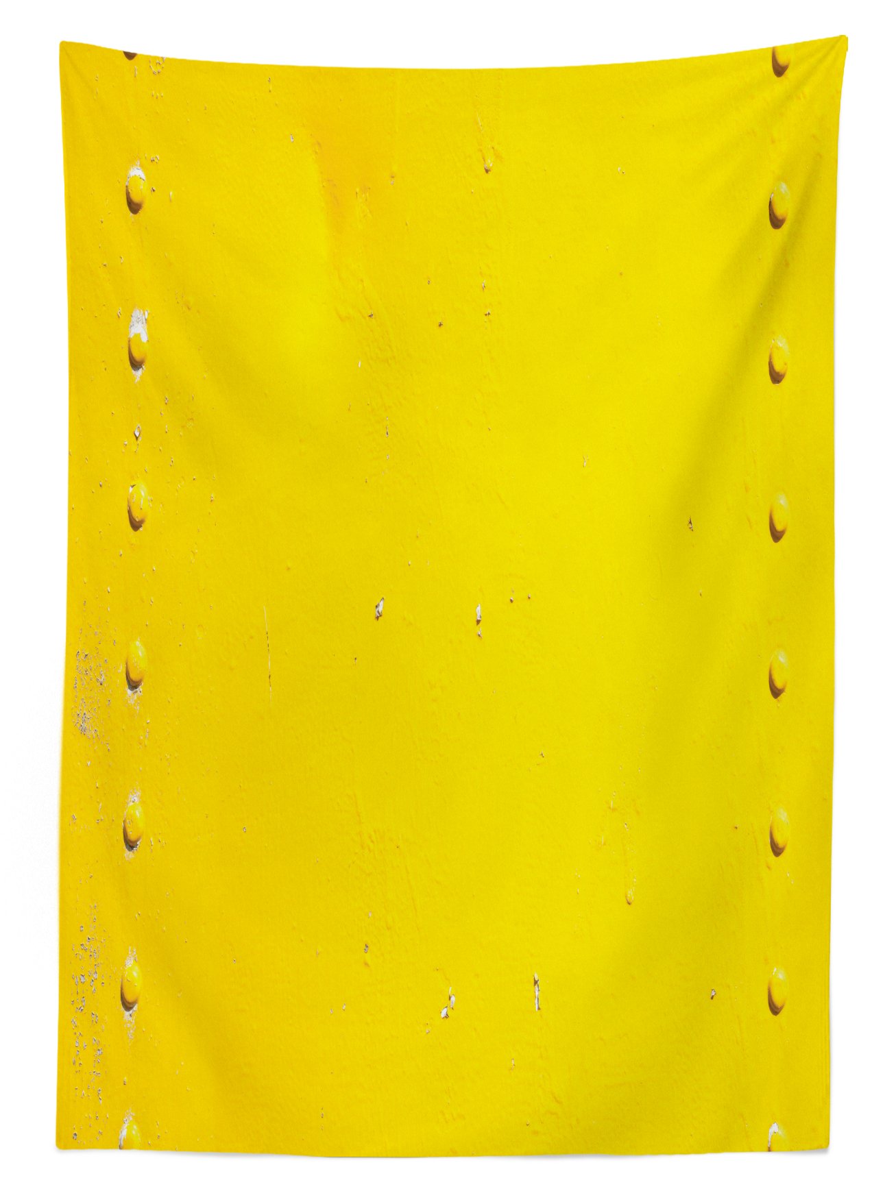 Ambesonne Vintage Industrial Yellow Washable Outdoor Tablecloth - 58x84 Inch Picnic Table Cover with Productivity Theme, Perfect for Backyard BBQs, Camping & Patio Dining