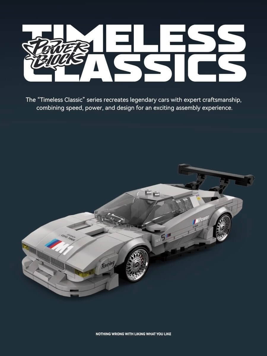 Power Block Timeless Classics Car - Durable Die-Cast Metal Toy Car Collection for Kids & Collectors | Perfect for Playtime, Display & Gifts