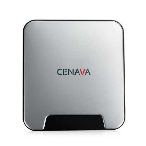 CENAVA Mini PC Intel X5 Z8350 Quad Core 4GB RAM 64GB Storage Windows 10 WiFi Bluetooth HDMI - Compact Desktop Computer for Home Office, Streaming & Gaming