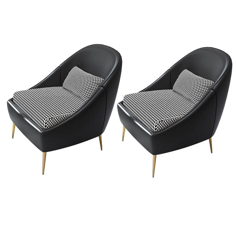 Comfortable Armless Upholstered Chair for Living Room - 31.5
