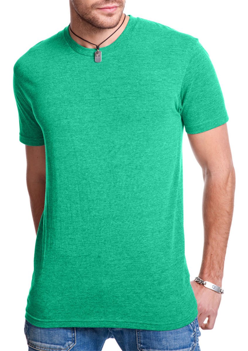 Premium Men's Tri-Blend T-Shirt - Soft Satin Label, Breathable & Comfortable - Perfect for Casual Wear, Gym, and Everyday Outfits
