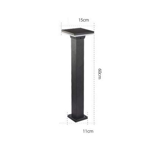 Solar Powered Outdoor LED Landscape Lights - IP54 Waterproof & Rustproof Garden Yard Solar Stigma Lamp, Lawn & Pillar Light for Pathway, Doorpost, Street Decoration | Perfect for Patio, Driveway & Backyard Lighting