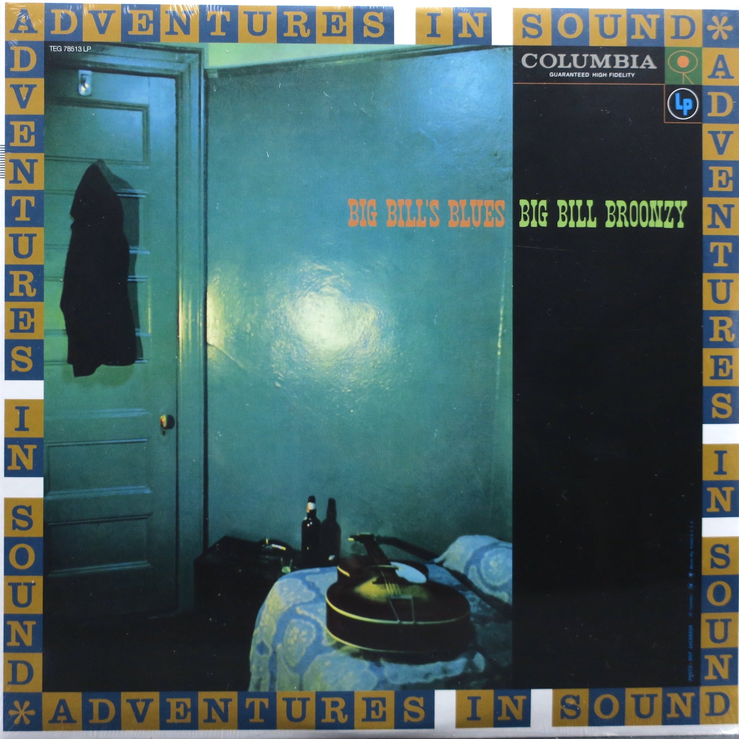 Big Bill Broonzy 'Big Bill's Blues' Vintage 1956 Blues & Country Vinyl LP Record - Perfect for Collectors, Music Lovers & Retro Home Decor