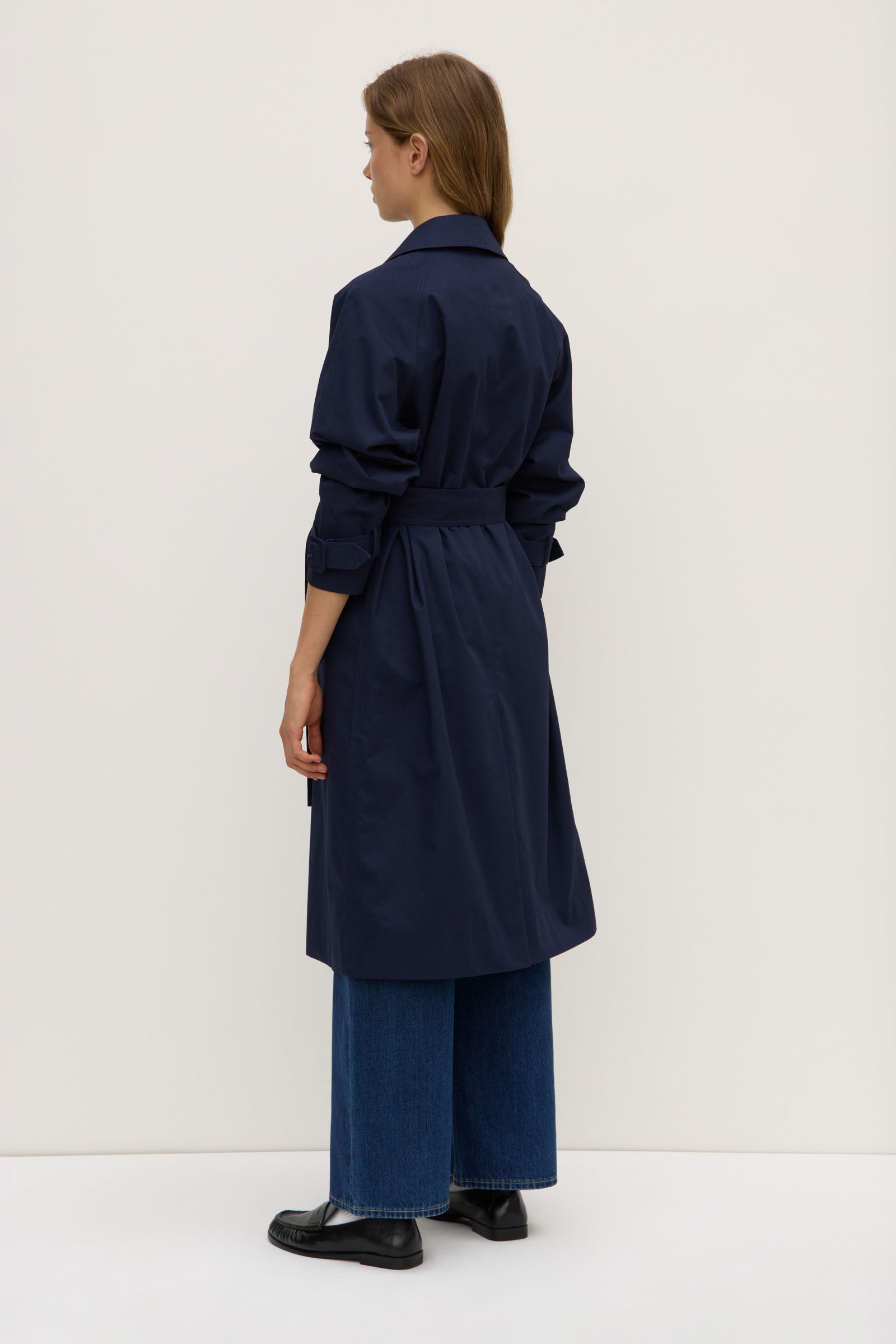 Stylish Kallina Women's Trench Coat - Waterproof Long Coat with Belt for Fall & Winter | Perfect for Office, Travel & Outdoor Activities