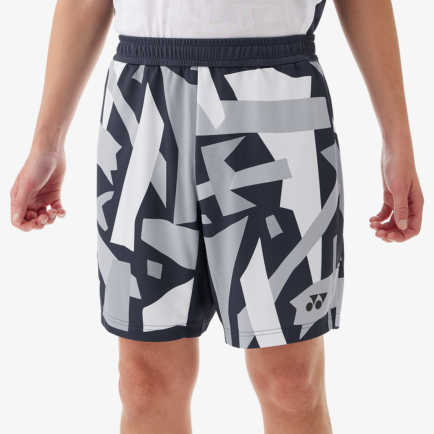 Yonex Men's Knit Shorts 15203 - Dark Navy - Comfortable Athletic Shorts for Running, Tennis & Casual Wear