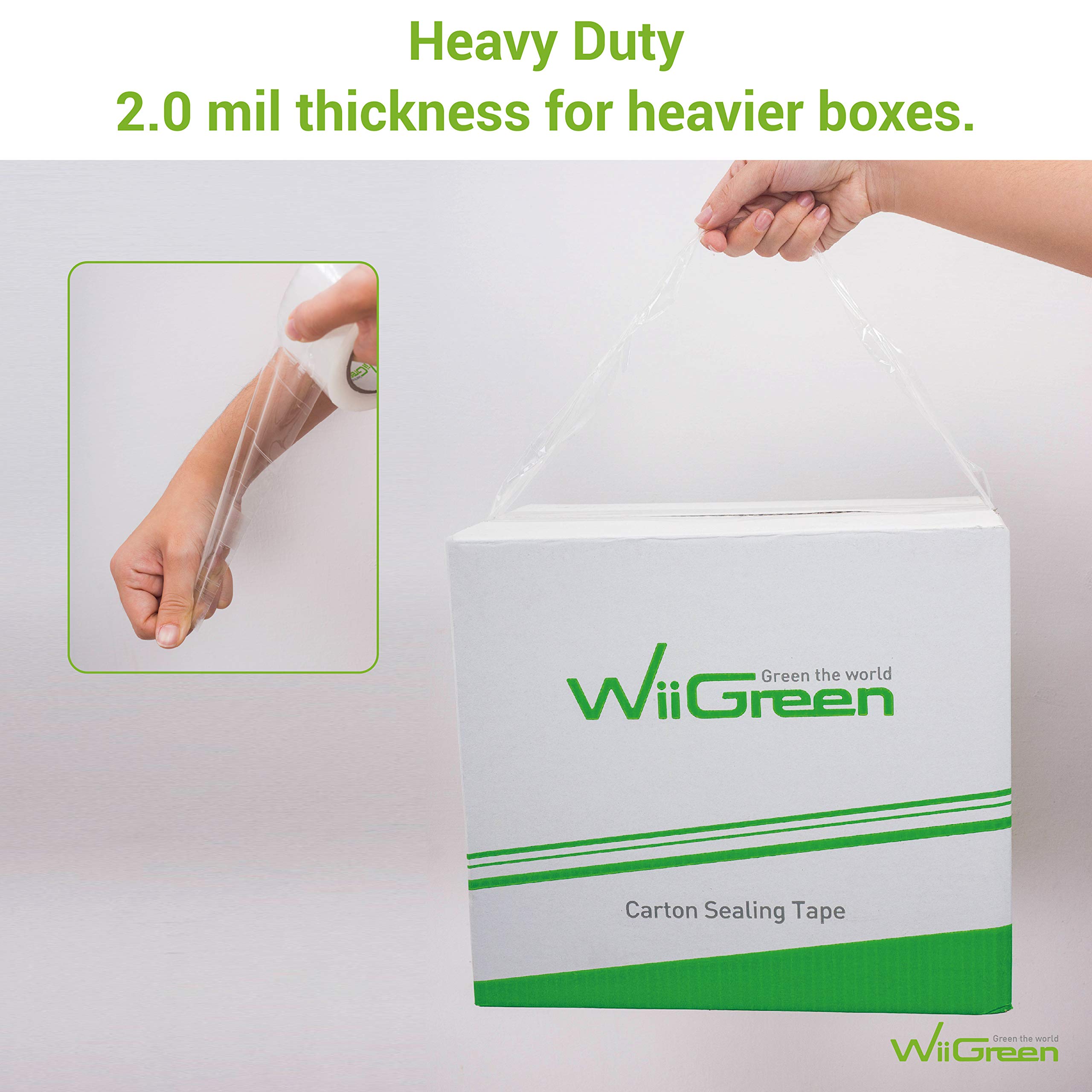 Heavy Duty Clear Packing Tape 3
