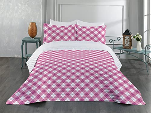 Fuchsia Pale Pink White