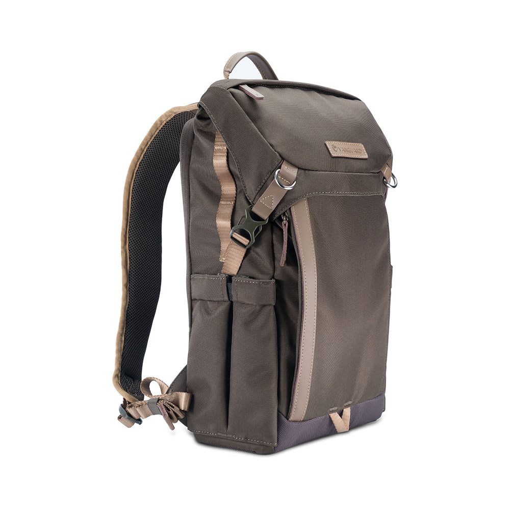 VEO GO 42M KG Camera Backpack Khaki Green - Waterproof DSLR Bag for Photographers, Travel & Outdoor Shooting - Perfect for Hiking, Camping & Professional Photography Gear Storage