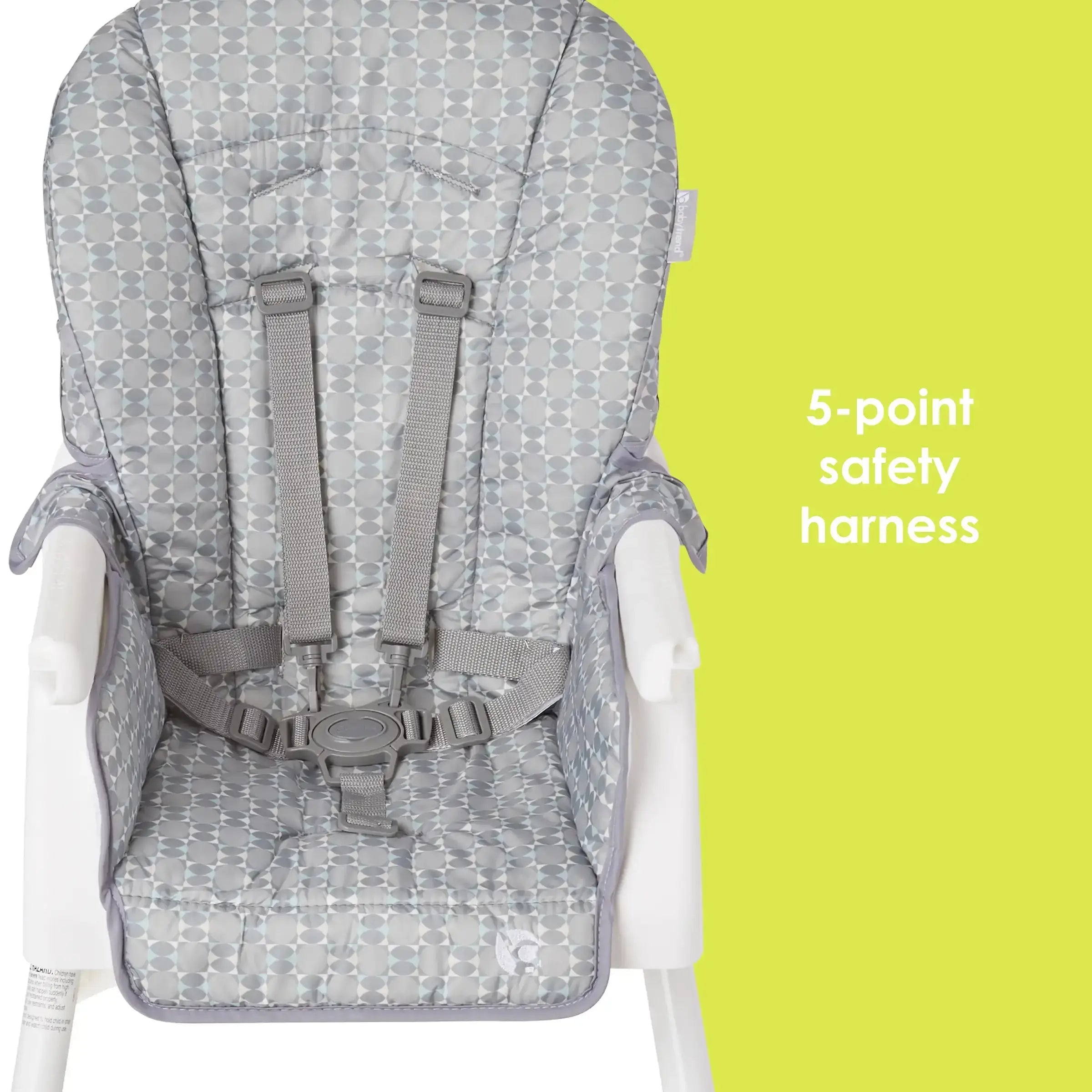 Adapt 4-in-1 Convertible High Chair to Toddler Chair - Retro Grey (Meijer Exclusive) - Perfect for Dining, Playtime & Learning Activities
