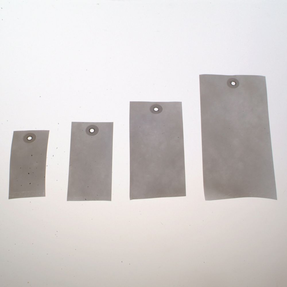 Blank Tyvek Tuff Tags - No Attachments (1000/Box) - 4 Sizes Available - Durable Waterproof Wristbands for Events, Concerts & Festivals