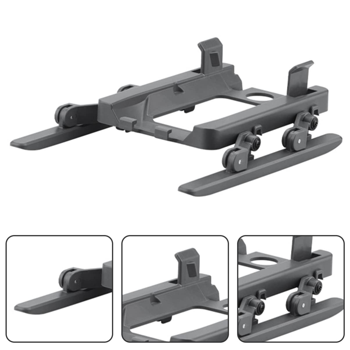 **Universal Foldable Drone Landing Gear - Quadcopter Landing Gear Replacement Legs, Folding Bracket & Extension for Stable Landings - Perfect for Aerial Photography, Racing Drones & Outdoor Adventures**