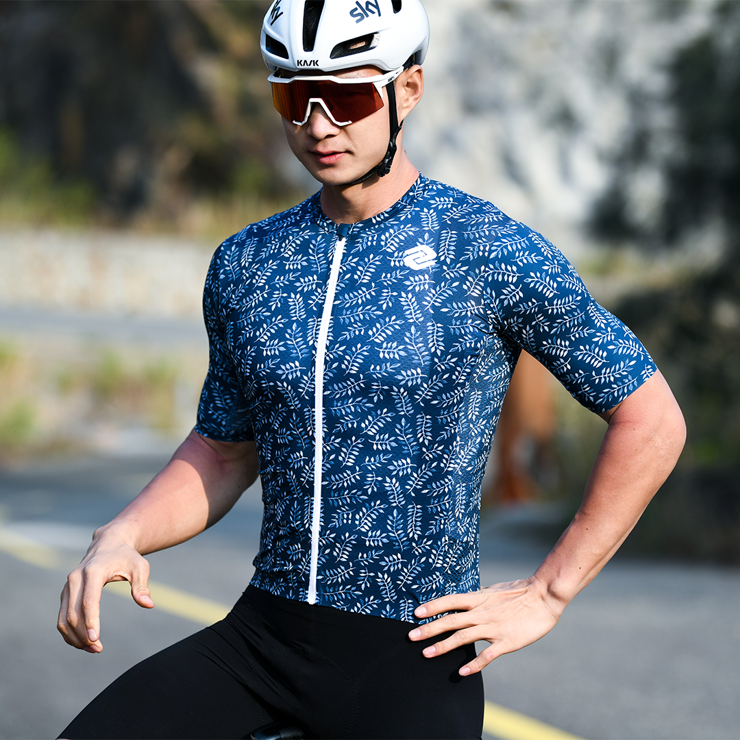 NOVA PRO PLANT Men's Cycling Jersey - Breathable & Moisture-Wicking Performance Shirt for Road & Mountain Biking | Perfect for Outdoor Sports & Training