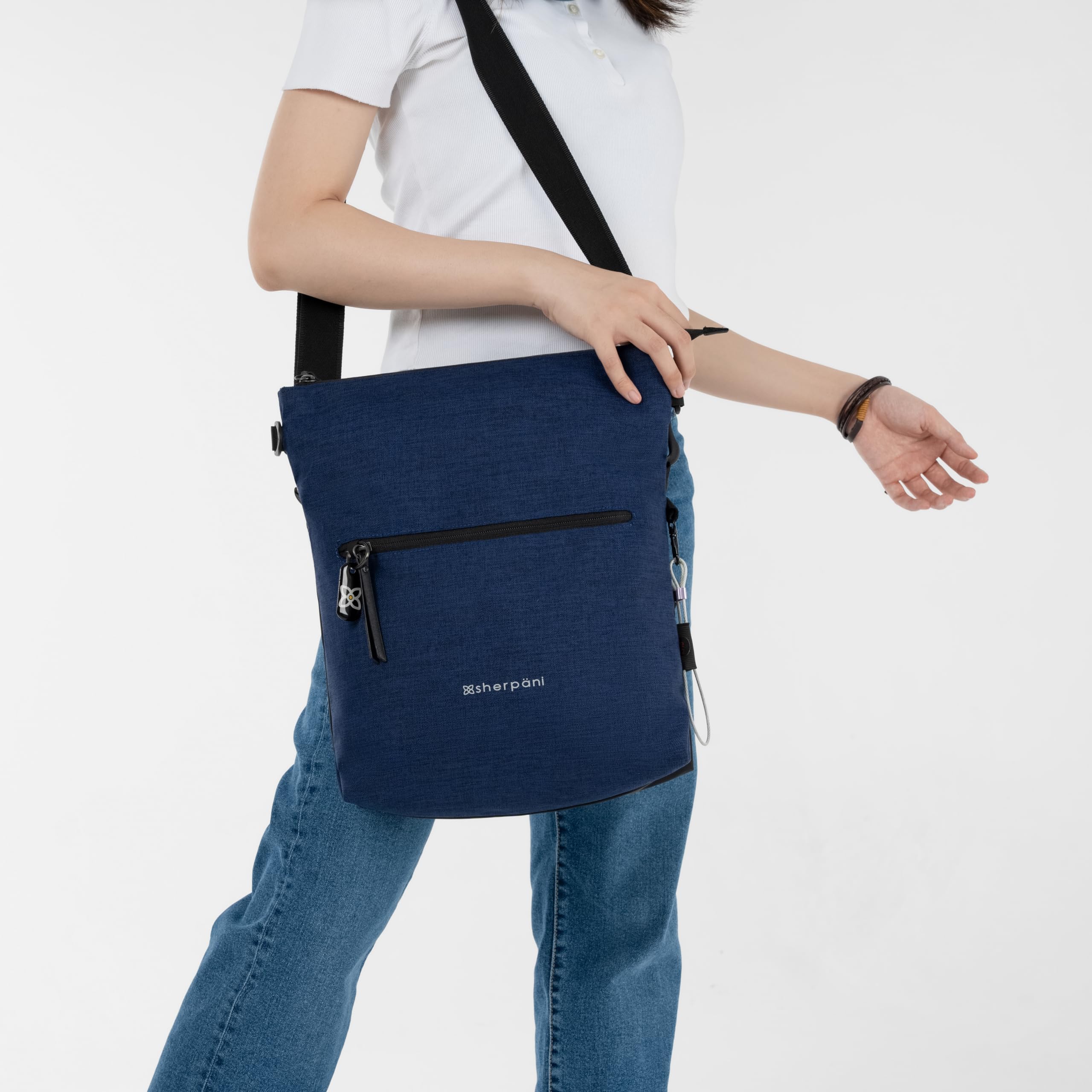 Sherpani Vale Anti-Theft Crossbody Purse for Women - Secure Travel Shoulder Bag & Stylish Tote Handbag - Perfect for Daily Commute, Shopping & Vacation Trips