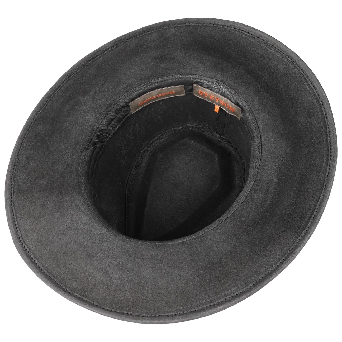 Stetson Buffalo Leather Western Hat for Men & Women – Durable & Stylish Cowboy Hat for Rodeo, Ranch, and Outdoor Adventures