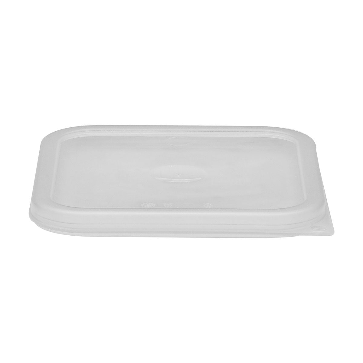 Cambro SFC2SCPP190 Camwear CamSquares Seal Cover - Translucent Food Storage Lids for 2 & 4 qt Containers - Perfect for Meal Prep, Restaurant & Commercial Kitchen Use