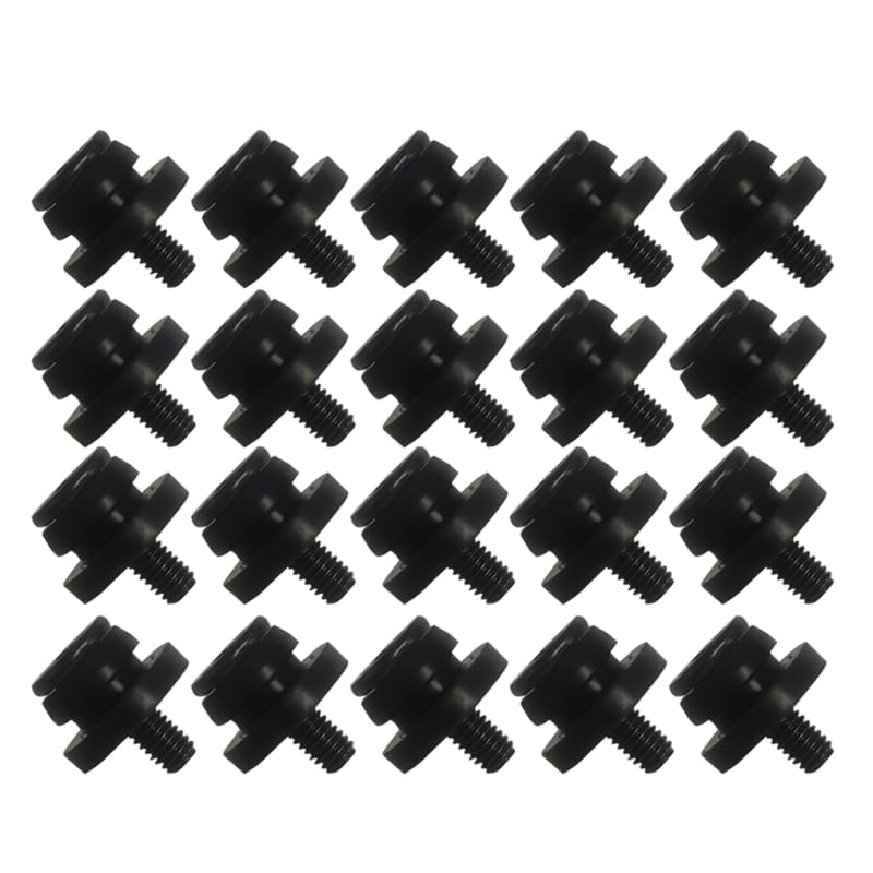 20pcs Computer Case Shockproof Screws + Shock Absorbing 3.5