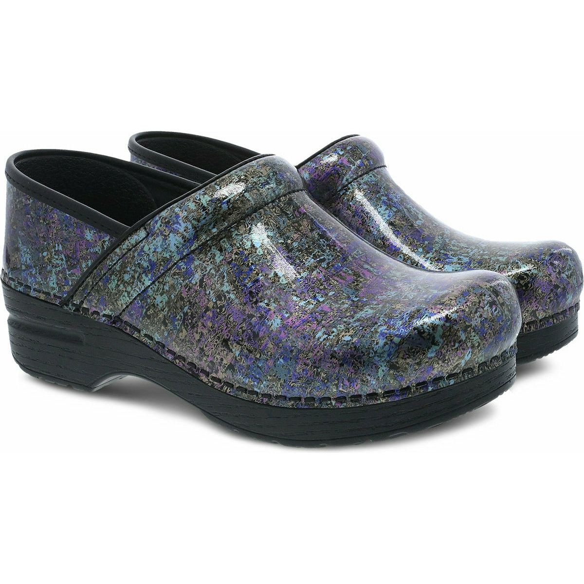 DANSKO Professional Patent Leather Clogs for Nurses & Healthcare Workers - Comfortable Slip-Resistant Shoes for Long Shifts - Final Sale