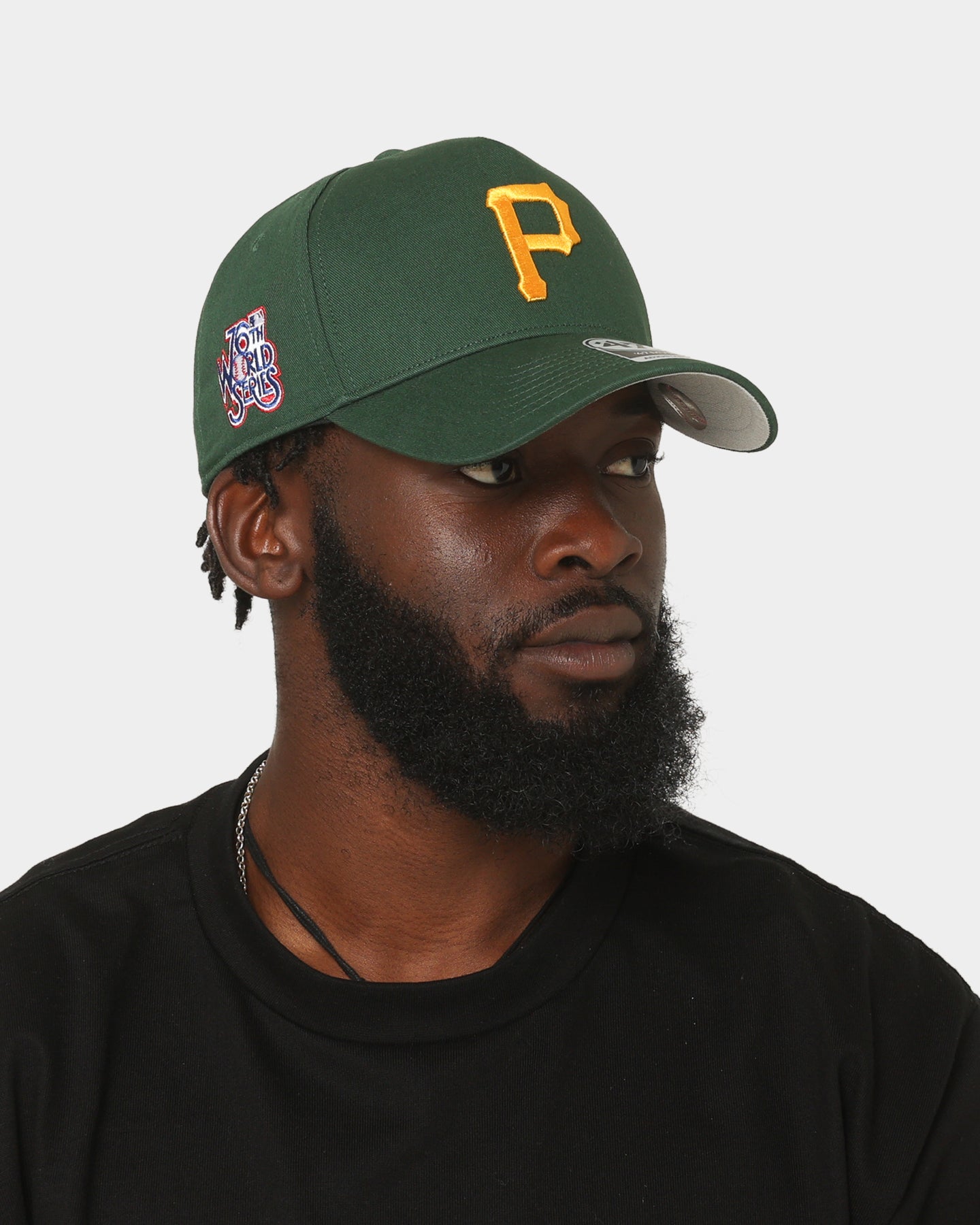 47 Brand Pittsburgh Pirates MVP Snapback Hat - Dark Green & Red Adjustable Baseball Cap for Men & Women - Perfect for Games, Tailgating & Casual Wear