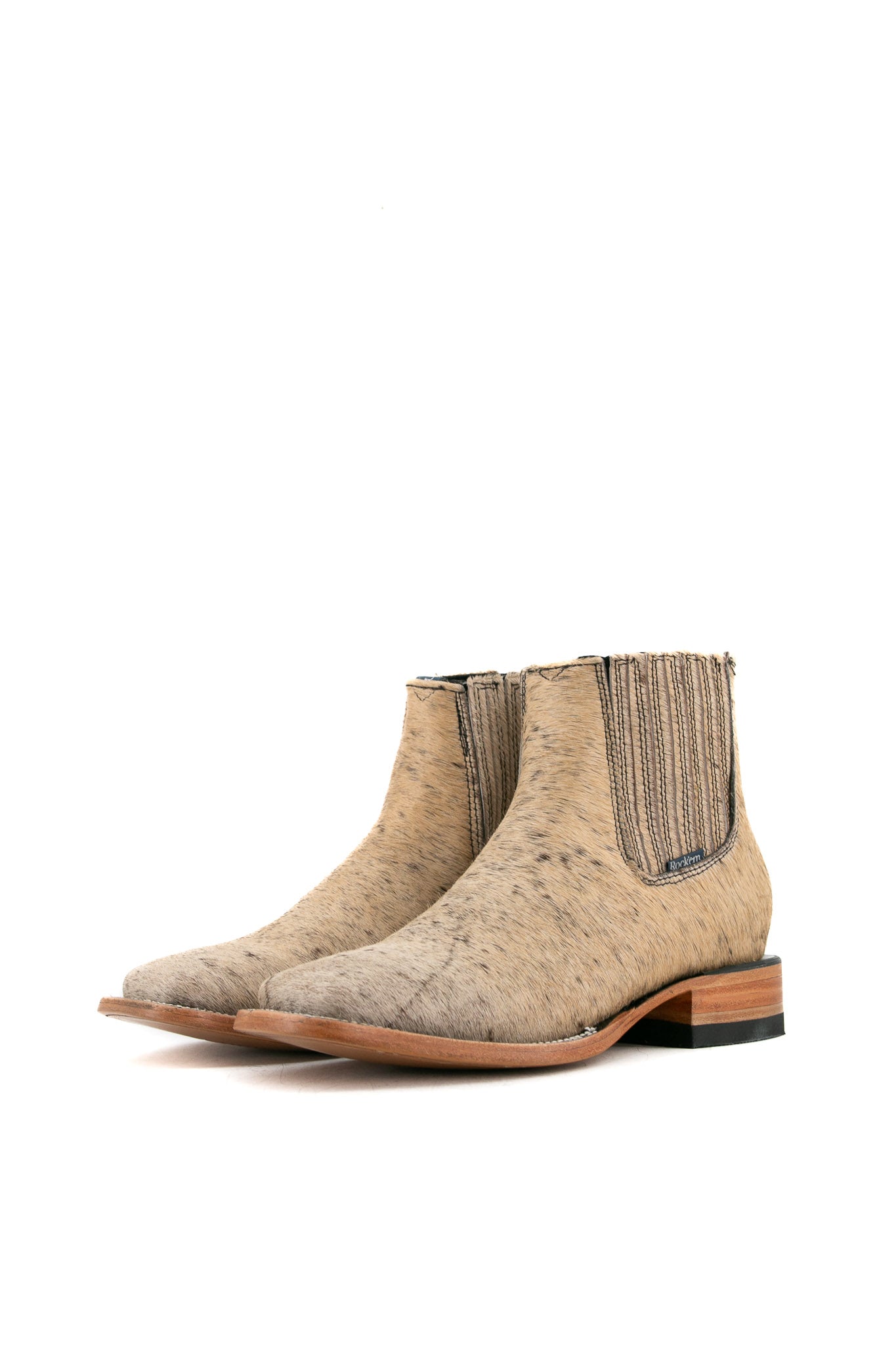 Women's Genuine Cowhide Square Toe Ankle Boots - Size 7 Comfortable Casual Shoes for Fall/Winter, HW29 | Perfect for Office, Dating & Daily Wear