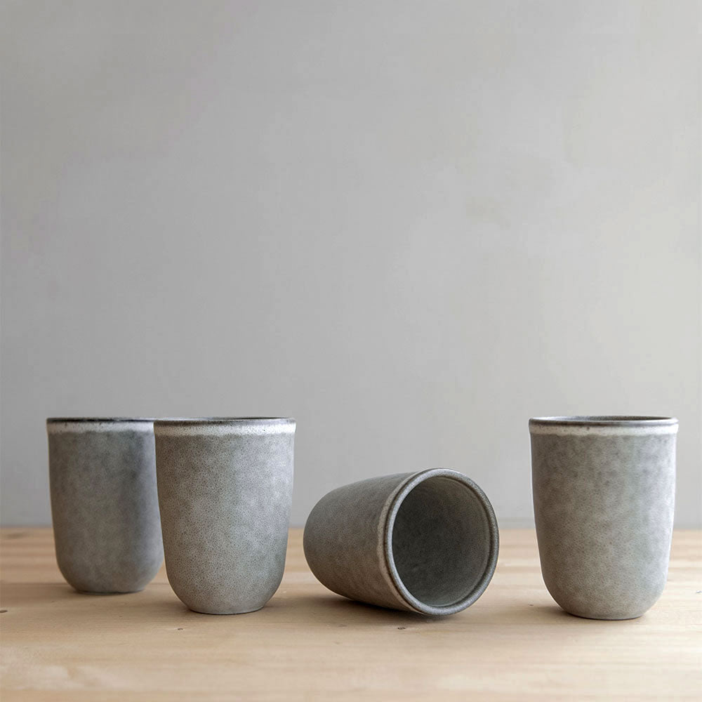 Premium Matte Stoneware Coffee Mug - 12oz Ceramic Cup for Hot & Cold Drinks - Ideal for Home, Office, or Cafe Use