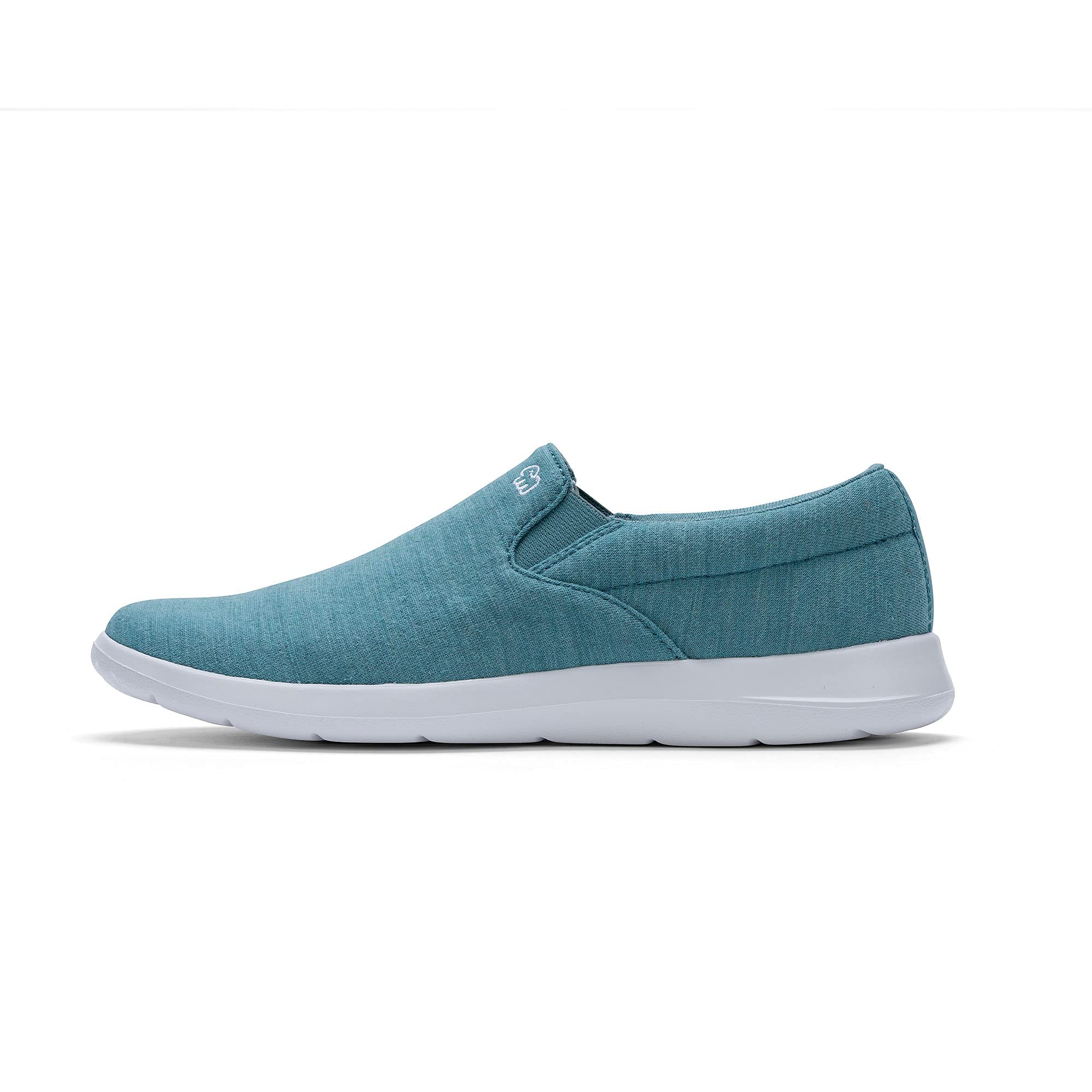 Merino Wool Women's Slip-On Sneakers - Lightweight Casual Shoes with Australian Wool - Breathable & Durable Walking Shoes for Women - Perfect for Travel, Work & Everyday Comfort