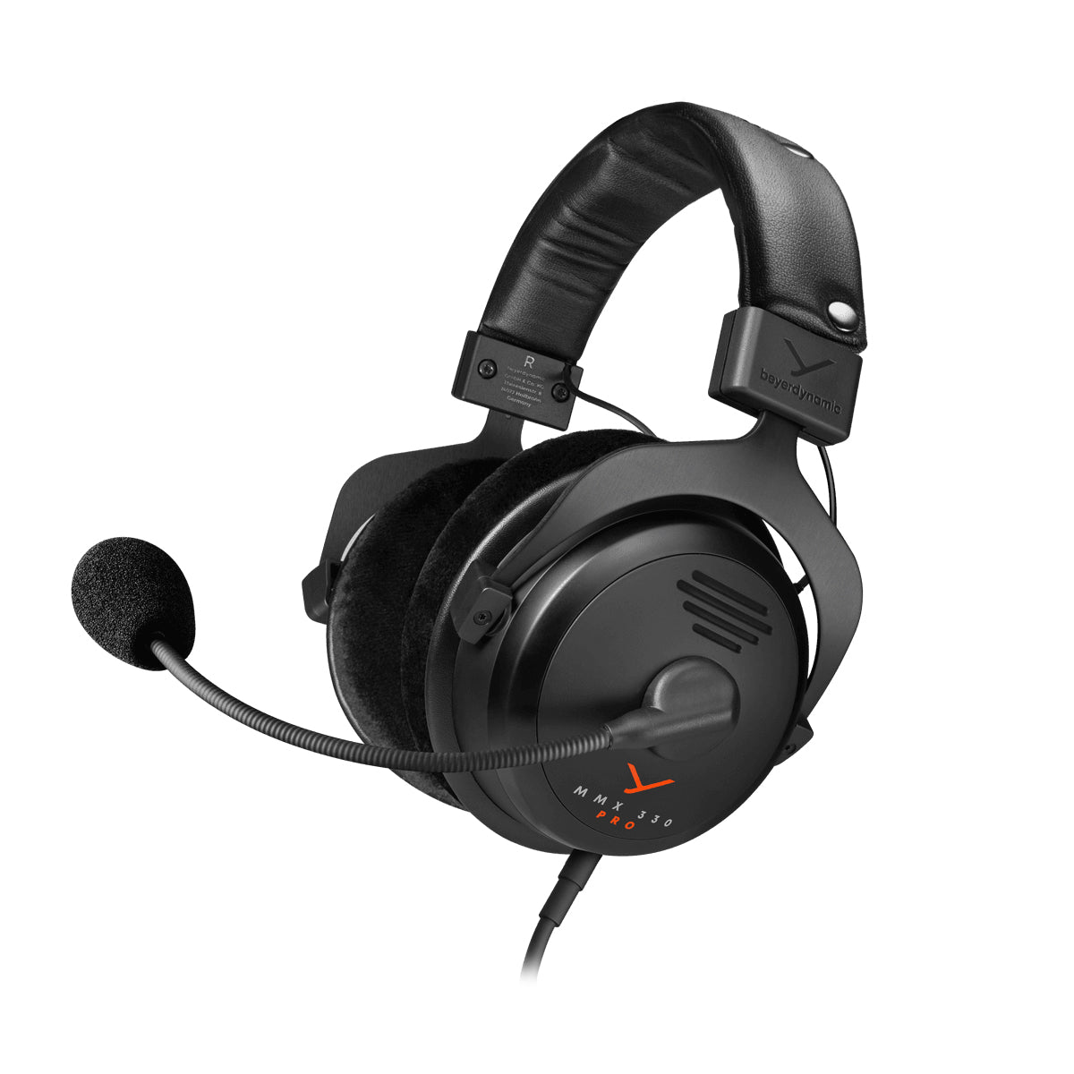 Beyerdynamic MMX330 PRO Open-Back Gaming Headset with 48 Ohm Impedance - Premium Black for PC, PS5, Xbox & Streaming