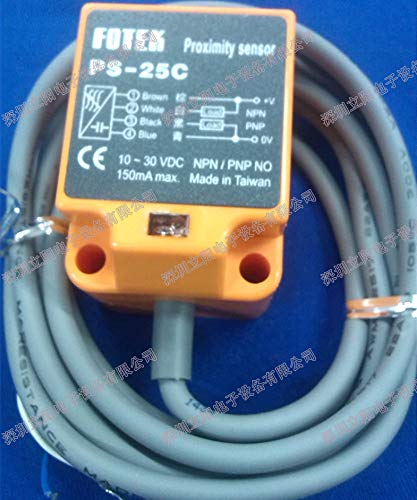 PS-25C Proximity Sensor Switch - Industrial Grade NPN/PNP Inductive Sensor with 6-Month Warranty | Perfect for CNC Machines, Conveyor Systems & Automated Production Lines