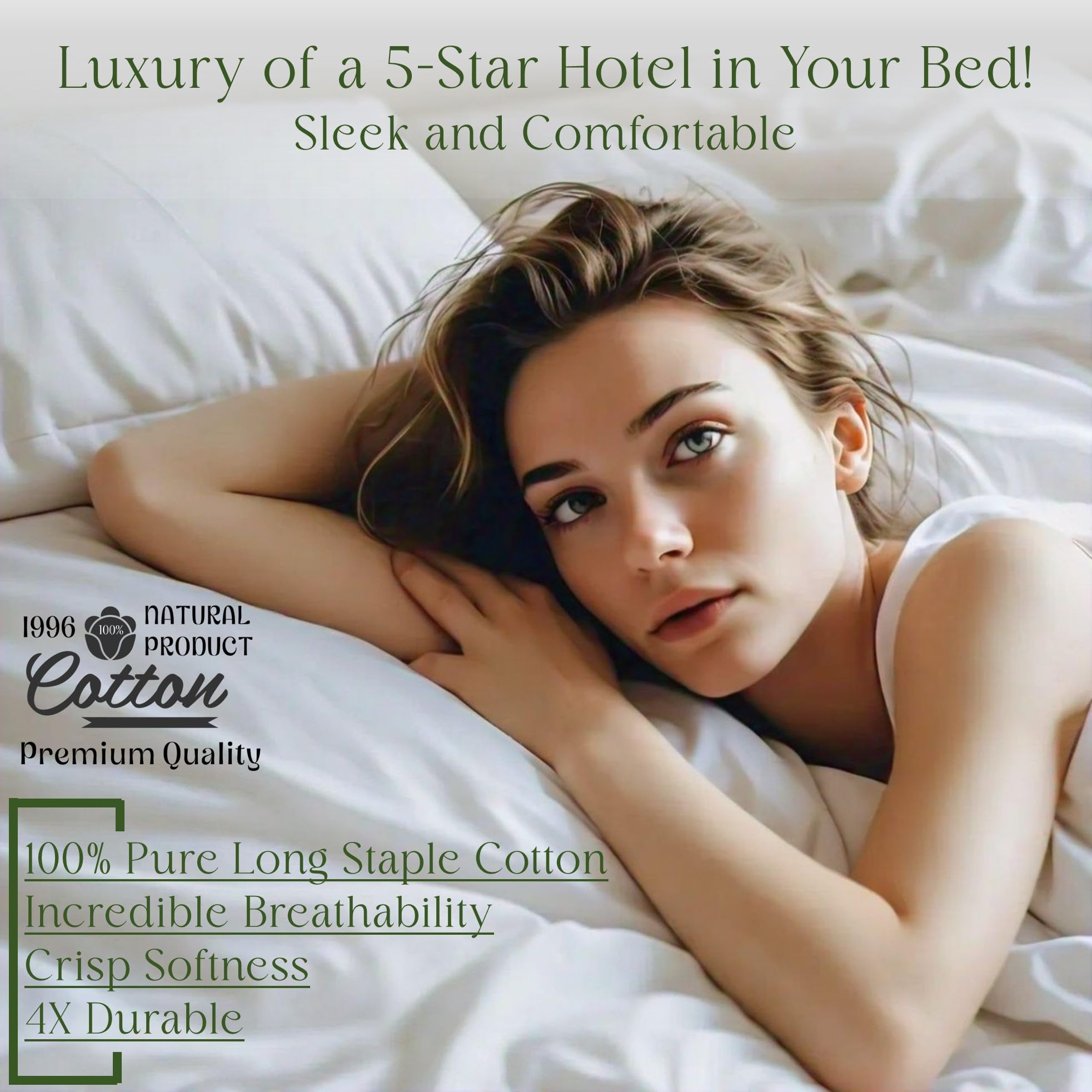 Premium Queen Size Giza Cotton Sheet Set - 800 Thread Count Luxury Bedding with 16-Inch Deep Pockets - Soft Leopard Print Design for Comfortable Sleep - Perfect for Master Bedrooms, Guest Rooms & Cozy Home Decor