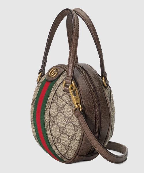 Gucci Ophidia GG Mini Basketball Shoulder Bag for Women - Luxury Leather Crossbody Purse with GG Monogram - Perfect for Casual Outings, Travel & Everyday Use
