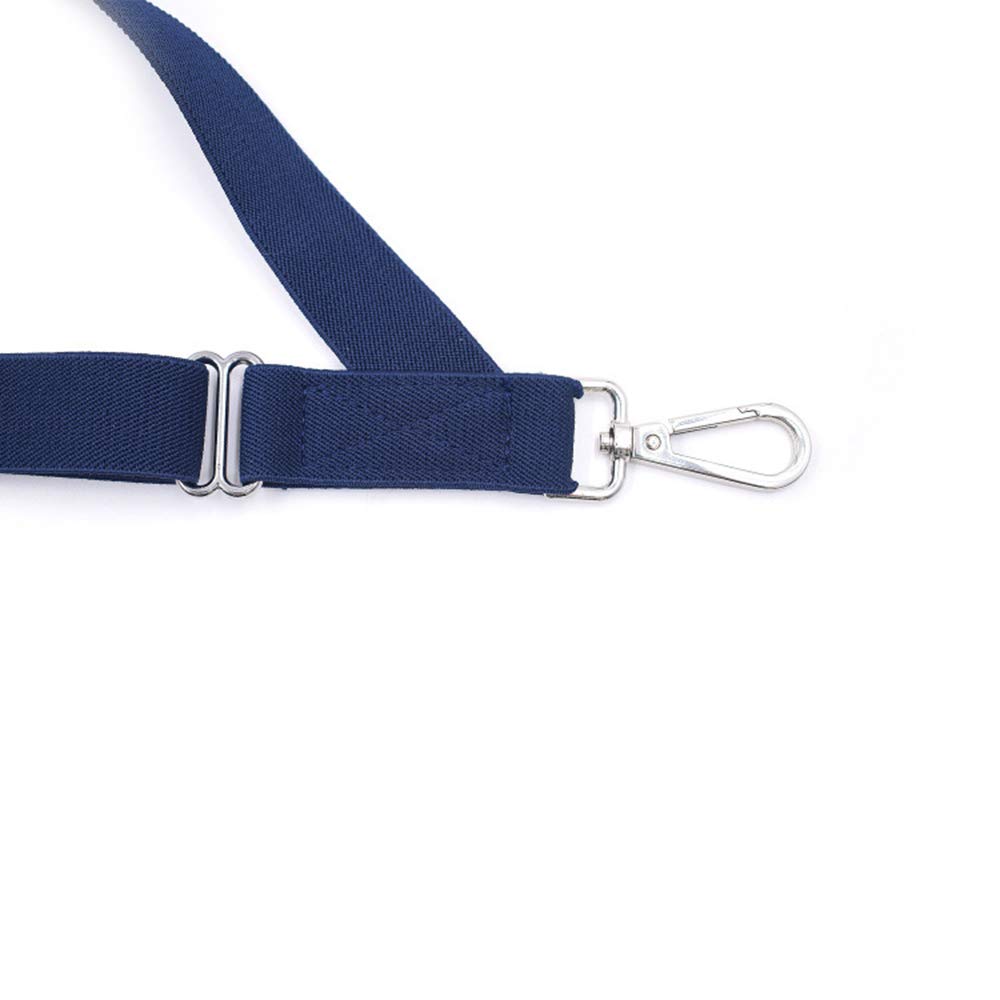 Men's Adjustable Elastic X-Back Suspenders with Side Clip & Swivel Hooks - Stylish Formal & Casual Wear for Office, Wedding & Vintage Outfits