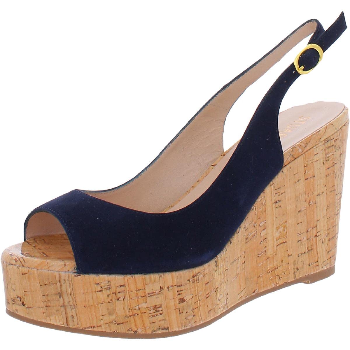 Stuart Weitzman Women's Riviera Sandals - Comfortable & Stylish Summer Slide Sandals for Beach, Pool & Casual Outings