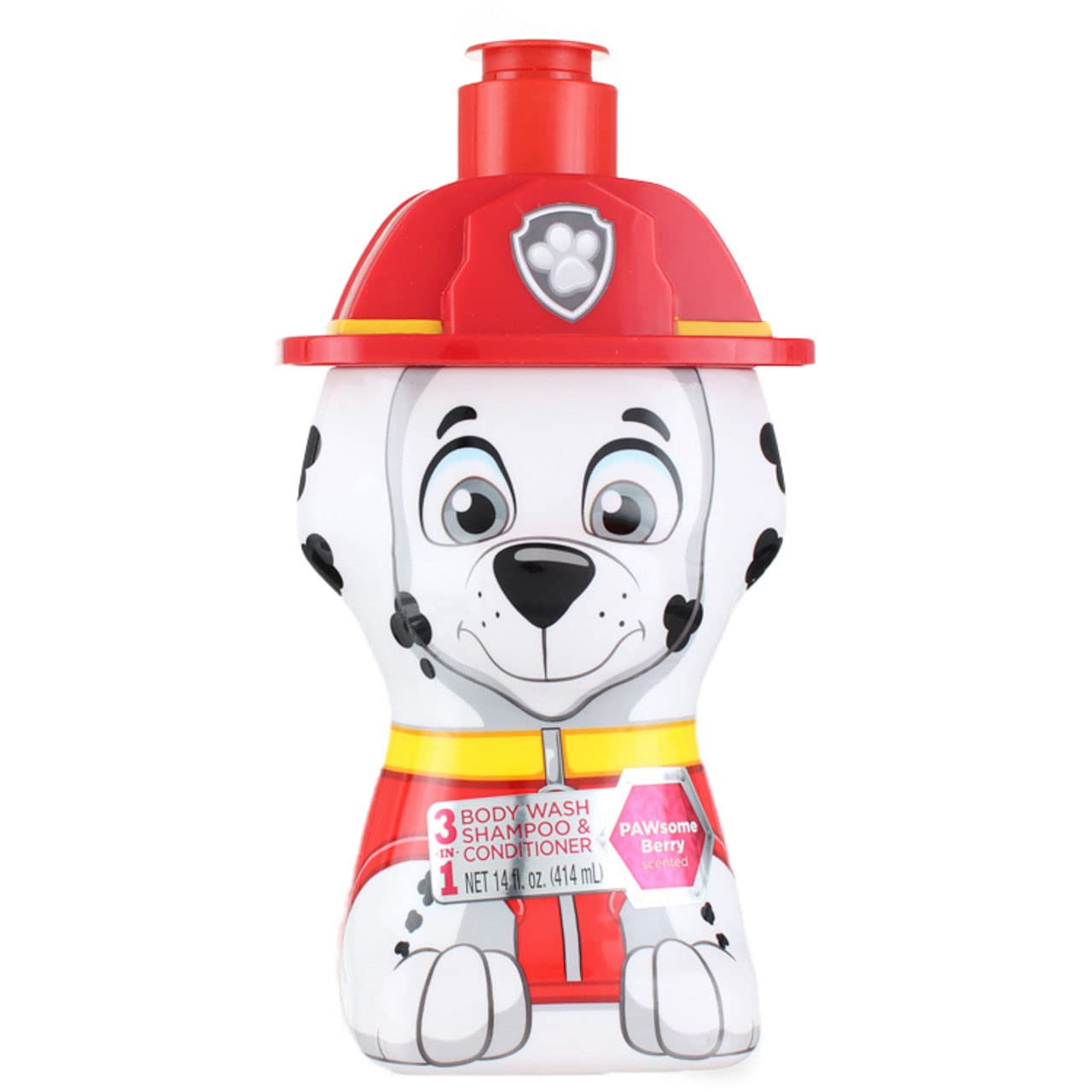 Paw Patrol 3-in-1 Body Wash for Kids - 14 oz | Tear-Free Shampoo, Bubble Bath & Body Wash | Perfect for Bath Time & Travel