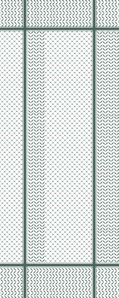 Dammi Flastine Printed Rectangular Hijab Scarf - Lightweight & Stylish for Women - Perfect for Daily Wear, Prayer, and Special Occasions