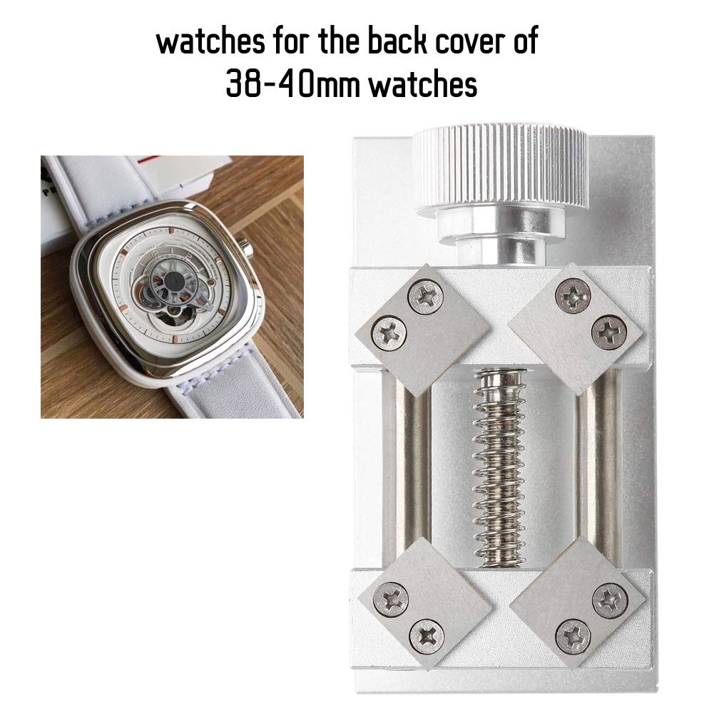 Professional Watch Bezel Opener & Back Case Removal Tool - Durable Watch Repair Accessory for Watchmakers (Silver) | Perfect for Watch Repair, Maintenance & DIY Watchmaking Projects