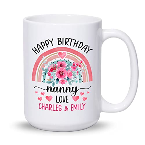 Happy Birthday Nanny Mug