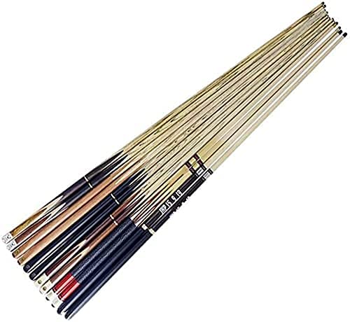 **Professional 17-19 Oz Pool Cue Stick for Beginners - 3/4 Cue with 29MM Grip & 13MM Tip (145CM) - Perfect for Home Billiards, Bars, and Game Rooms - WEWYQSJXBXF-211218**
