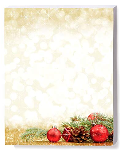 Holiday Enchantment with Pinecones and Ornaments