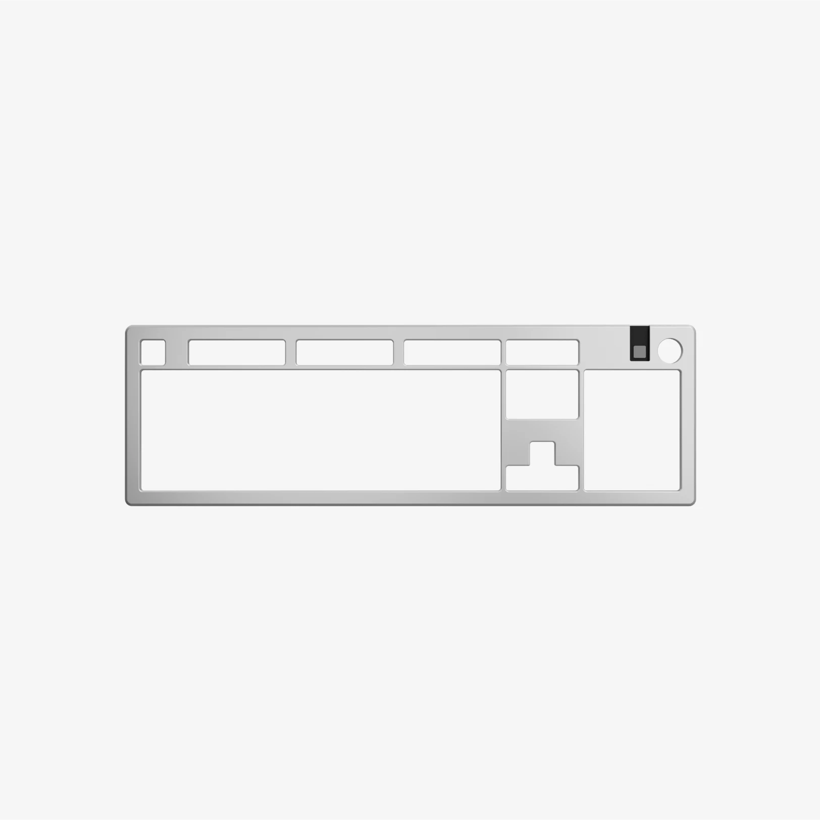 GMMK 3 Mechanical Keyboard Top Frame Replacement - Compatible with GMMK 3 Custom Keyboards - Durable Aluminum Frame for Gaming & Typing - Perfect for PC, Mac & Office Setup
