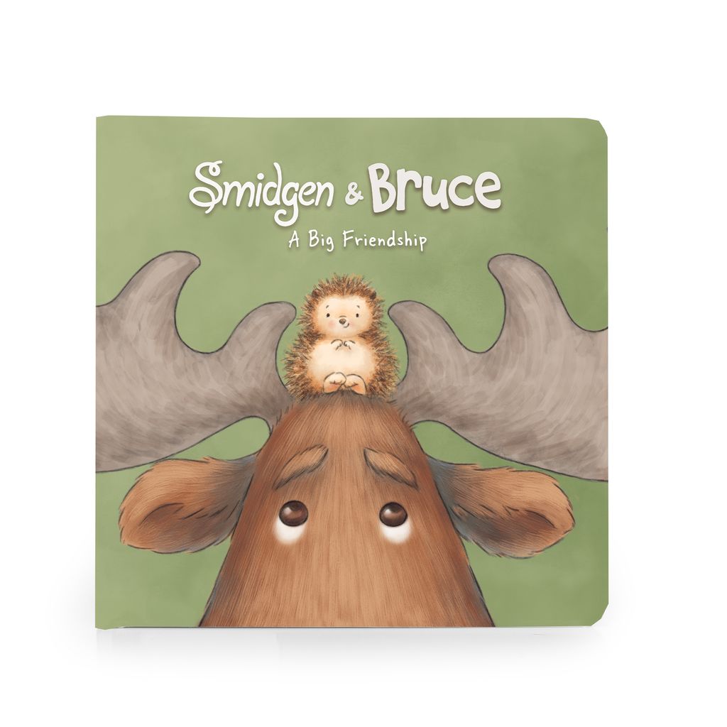 Smidgen and Bruce: A Big Friendship Board Book for Kids | Toddler Storytime & Early Learning