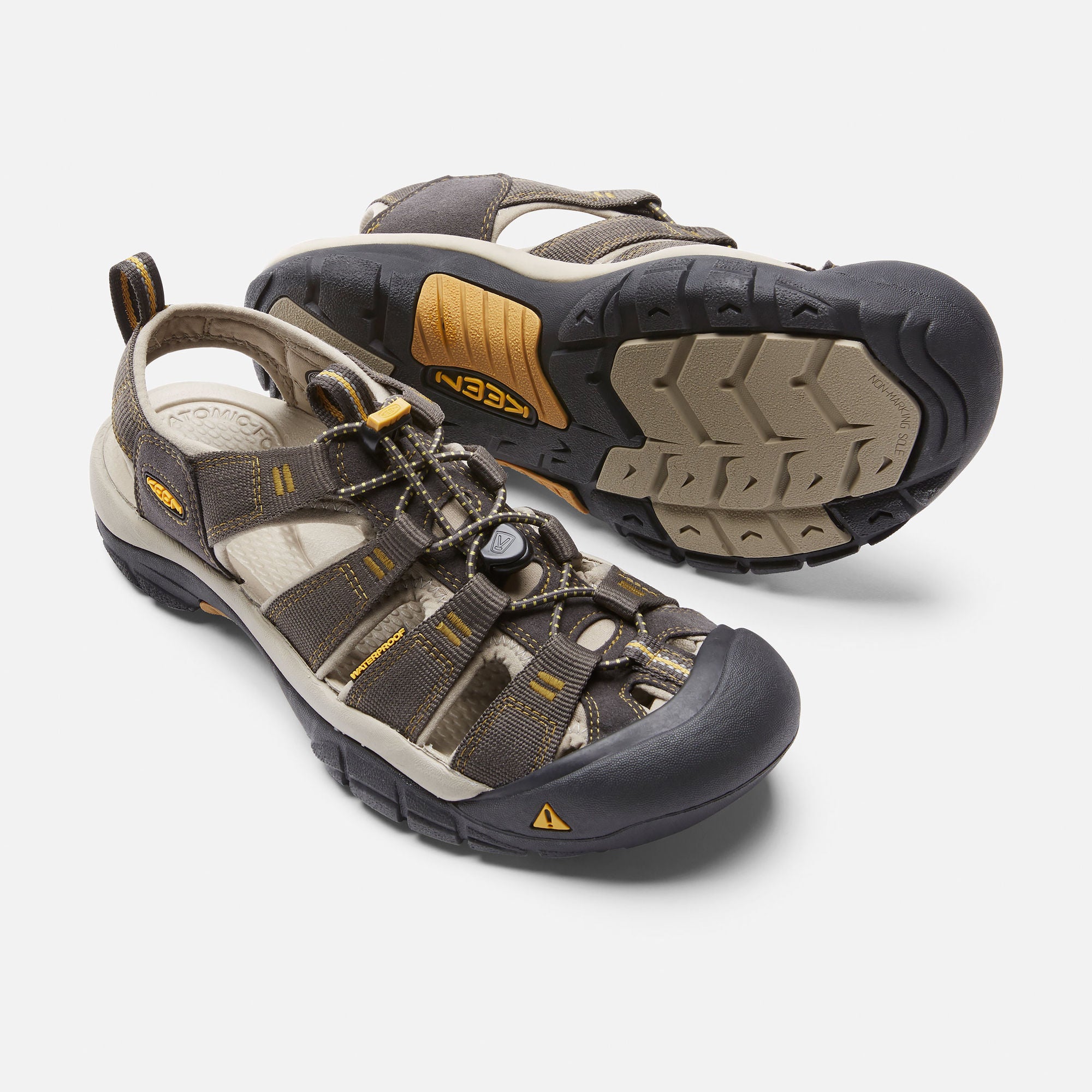 KEEN Newport H2 Men's Sandals - Waterproof Hiking & Outdoor Adventure Shoes for Men - Comfortable Walking & Beach Sandals for Travel, Camping, and Water Sports