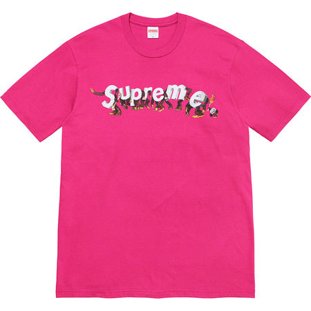 Supreme Apes Graphic T-Shirt for Men & Women - Soft Cotton Pink Tee with Unique Print | Streetwear, Casual Outfits, Hip Hop Fashion