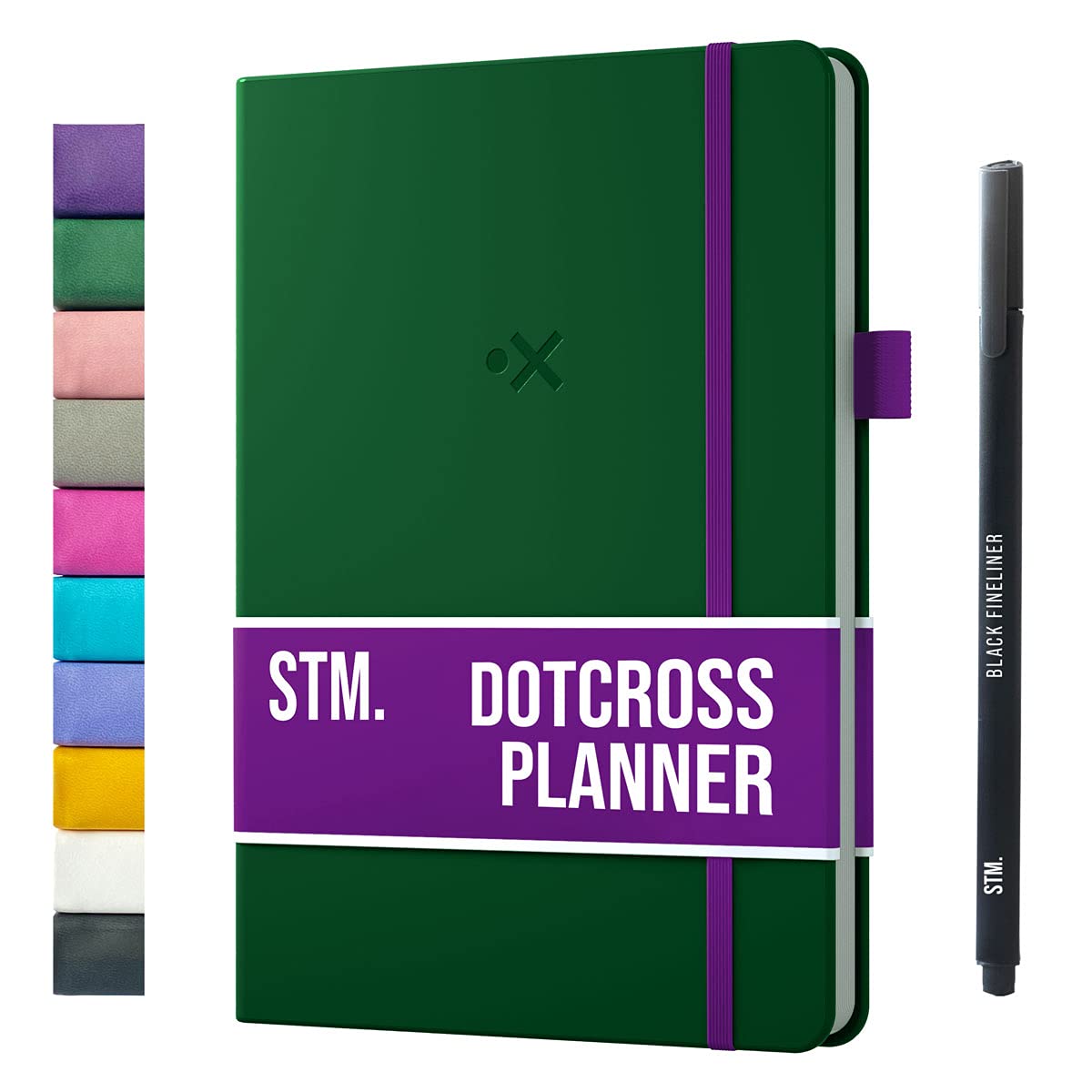 2025 Daily Planner (Undated) - B5 Dot Grid Notebook with Weekly & Yearly Calendar | All-in-One Organizer for Work, School & Personal Goals | Perfect for Productivity, Time Management & Goal Tracking | Office, Home & Student Use